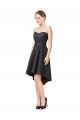 Lace Cocktail Dress with Hi-Low Hemline