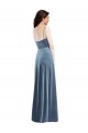 Velvet Wrap Cocktail Dress with Pockets