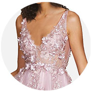 V-Neck Cocktail Dresses