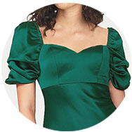 Short Sleeves Cocktail Dresses